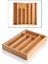 Bambu 7 Bölmeli Dikdörtgen Açılıp Kapanabilir Kaşıklık 35 X 25 Cm 1