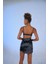 Askılı Crop Saten Fancy Büstiyer Siyah 5