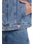 Gj Mens Oversıze Trucker Erkek Ceket - M4YN38D5DO2 4