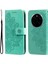 Honor Magic7 Pro 5g Pu Deri Cüzdan Çiçek Telefon Kapağı Görünümü (Yurt Dışından) 1