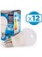 9W A60 Ampul 6500K Beyaz Işık 220V E27 12'li Paket 1