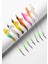 7 Renk Karides Shrimp Kancalı Fosforlu 8.5 cm 6 gr Silikon Yem (7 Adet) 2