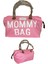 Mommy Bag Anne Bebek Bakım ve Kadın Çantası Termal Biberonlu Pudra 1