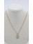 Xupıng Jewelry 14 Ayar Altın Kaplama,çiçek Zirkon Taşlı Kolye 1