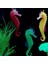 Yeşil Stil Silikon Yapay Gece Parlayan Denizatı Balık Tankı Akvaryum Süsü Sualtı Dekorasyonu Pet Malzemeleri Aquarium Süsü (Yurt Dışından) 2