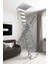 Fantozzi Acisvazia Italya Menşei 70X110 Galveniz Kaplı Makaslı Metal Çatı Merdiveni H:320CM 1