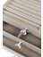 Modern Gri 3 Çekmeceli Takı Bijuteri Mücevher Kutusu Organizer Düzenleyici Şeffaf 13 x 23 x 10 cm 7