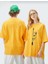 2'li Kombin Aslan/kaplan Baskılı Kadın Oversize Salas T-Shirt Boyfriend 3