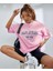 Unisex Oversize Pembe Palm Springs T-Shirt 1