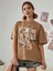Toprak Oversize T-Shirt Beauty Ferent Baskılı 5