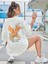Siyah Oversize T-Shirt Learn To Be Positive Baskılı 1