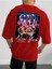 Bear New York Baskılı Oversize Erkek T-Shirt Salaş Boyfirend 1