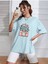 Fotoğraf Makinası Baskılı Oversize T-Shirt Salaş Boyfirend 2