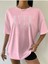 Over Thınkıng Baskılı Kadın Salas Oversize Salas T-Shirt Boyfriend 1