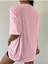 Over Thınkıng Baskılı Kadın Salas Oversize Salas T-Shirt Boyfriend 2