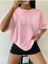 Over Thınkıng Baskılı Kadın Salas Oversize Salas T-Shirt Boyfriend 3