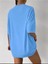 Kadın Palm Sprıngs U.s.a Baskılı Oversize Salaş T-Shirt Boyfriend 4