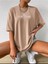 Kadın Palm Sprıngs U.s.a Baskılı Oversize Salaş T-Shirt Boyfriend 2