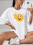 Emoji Baskılı Oversize Ünisex T-Shirt Salaş Boyfirend 1