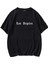 Unisex Los Angeles Ön ve Arka Baskılı Oversize T-Shirt 2