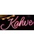 Kahve Neon Yazı 1