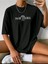 Kadın Palm Sprıngs U.s.a Baskılı Oversize Salaş T-Shirt Boyfriend 3