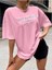 East Hampton Baskılı Oversize T-Shirt Salaş Boyfirend 1