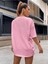 East Hampton Baskılı Oversize T-Shirt Salaş Boyfirend 3