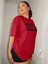 Chıll Baskılı Kadın Oversize T-Shirt Salaş Boyfirend 2