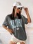 Aloha Baskılı Oversize T-Shirt Salaş Boyfirend 3