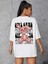 Girl Gang Baskılı Oversize T-Shirt Salaş Boyfirend 3