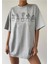 Kadın Kaktüs Baskılı Oversize T-Shirt 1