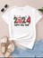 2024 Baskılı Oversize Salaş T-Shirt Ünisex Boyfirend 1