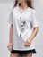 2'li Kombin Aslan/kaplan Baskılı Kadın Oversize Salas T-Shirt Boyfriend 3