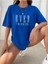 Over Thınkıng Baskılı Kadın Salas Oversize Salas T-Shirt Boyfriend 1