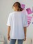 Beyaz California Oversize T-Shirt 3