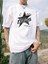 Stars Baskılı Oversize Erkek T-Shirt Salaş Boyfirend 1