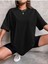 Düz Basic Unisex Oversize Salas T-Shirt Boyfriend 4