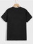 Unisex Minimal Shark Baskılı T-Shirt 2