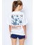 Kadın Indie Rock Baskılı Oversize T-Shirt 1