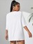 Düz Basic Kadın T-Shirt Oversize Salas Boyfriend 2