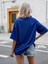 Tennessee Baskılı Kadın Oversize Kahverengi T-Shirt 2