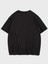 Unisex Siyah Regret Baskılı Oversize T-Shirt 2
