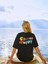Kadın Siyah Choose Happy Baskılı Oversize T-Shirt 3
