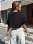 Kadın Crop Oversize New York Baskılı 2