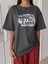 Füme Walk In The Light Baskılı Oversize T-Shirt 2
