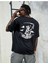 Erkek Hold Me Baskılı Oversize T-Shirt 1