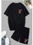 Unisex Woody Baskılı Oversize T-Shirt ve Şort Kombin 2