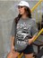 Los Angels Baskılı Oversize Salas T-Shirt Boyfriend 3