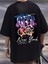 Bear New York Baskılı Oversize Erkek T-Shirt Salaş Boyfirend 1